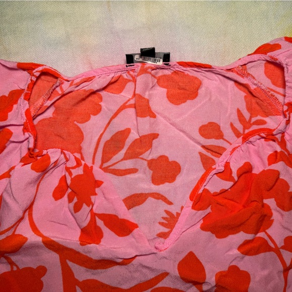 Talbots Tropical Summer Blouse - Picture 7 of 7